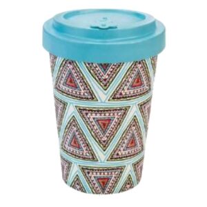 Aztec-Blue-bamboo-mug